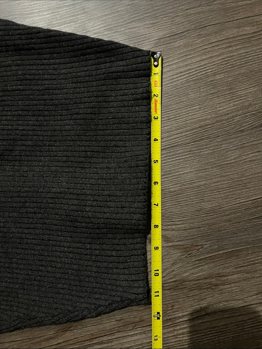FINESSE Ribbed Button-Front Knit Skirt - Picture 3 of 5